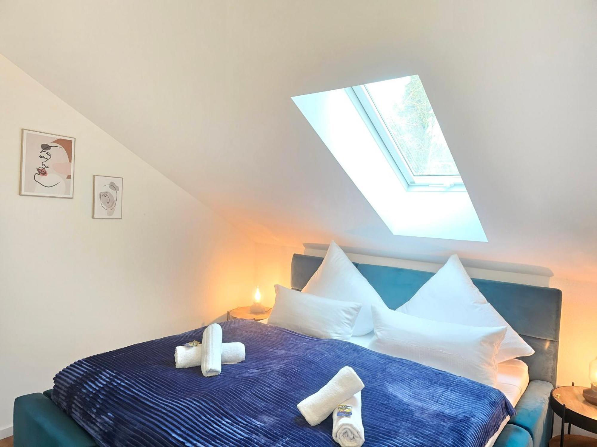 Design-Penthouse I 90Qm I Europapark 20 Min I Boxspring I Nespresso I Parking Apartman Lahr/Schwarzwald Kültér fotó